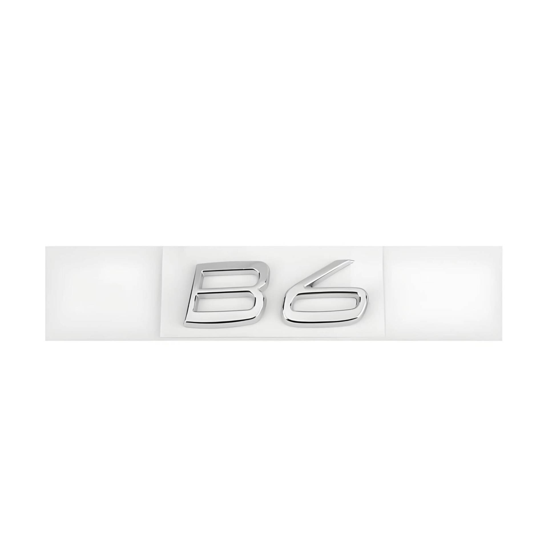 Auto Emblem für Volvo C70 Coupe 2005-2013, Logo Badge Aufkleber Sticker mit Emblem für Außendekoration 3D ABS Buchstaben Aufkleber mit Logo Auto Styling Zubehör,B6-Silver von SYXWJL