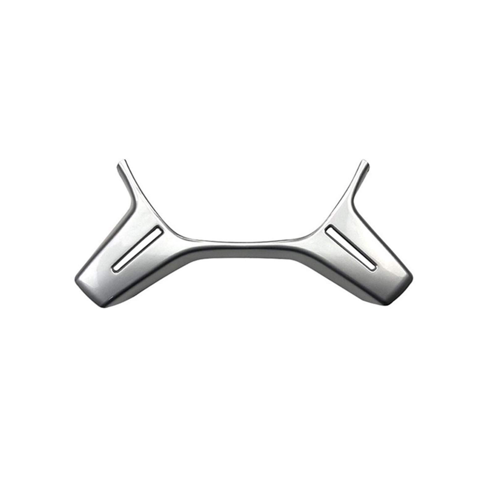 SZDGJ Auto-Silber-ABS-Lenkradrahmen-Trim-Abdeckungsaufkleber, for Mercedes-Benz, for CE GLK CLS M-Klasse W204 W212 Lenkradverkleidung von SZDGJ