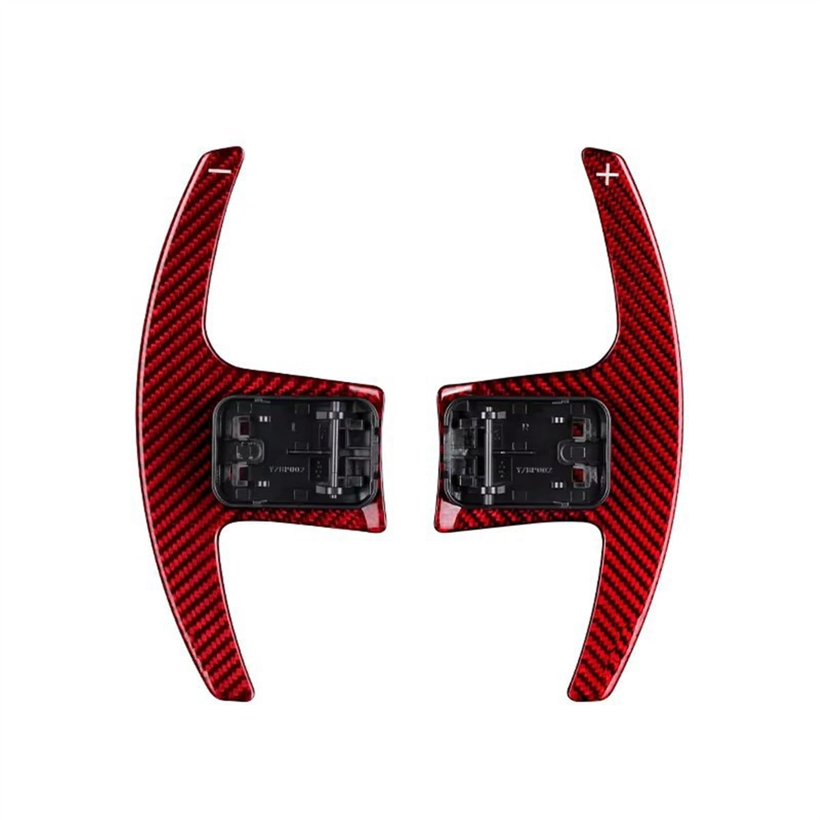 SZTMYVUW Auto Dekozubehör Kompatibel Mit 3 5 6 7 Serie G20 G30 G32 G11 G01 G02 G05 G06 Für M5 F90 X3M X4M Paddle Shifter Lenkrad Ersatz(Red) von SZTMYVUW