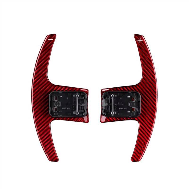 SZTMYVUW Auto Dekozubehör Kompatibel Mit 3 5 6 7 Serie G20 G30 G32 G11 G01 G02 G05 G06 Für M5 F90 X3M X4M Paddle Shifter Lenkrad Ersatz(Red) von SZTMYVUW