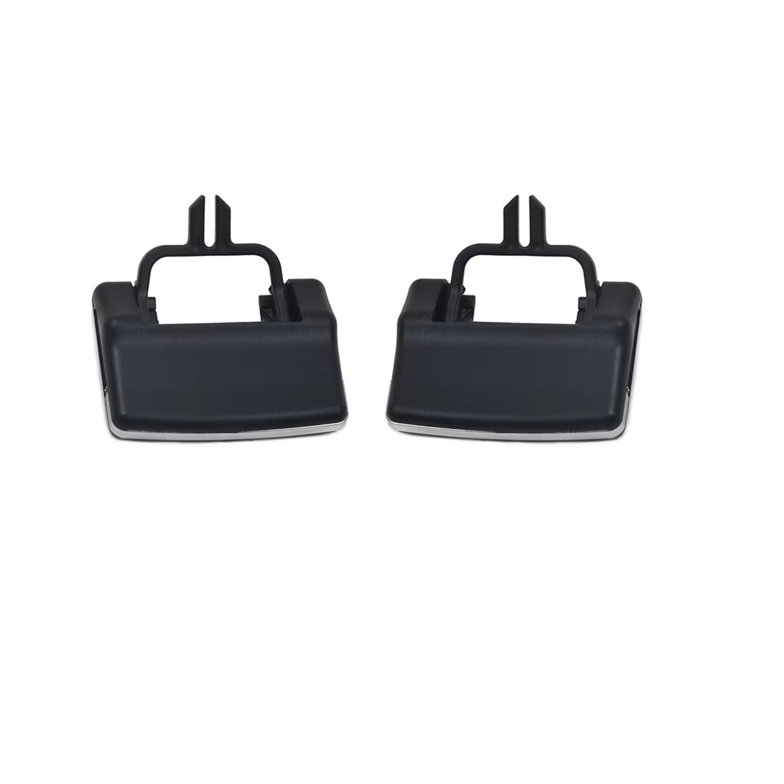 SZTMYVUW Auto Lüftungsgitter Kompatibel Mit Benz W164 X164 ML GL 2006-2011 Auto-Armaturenbrett-Klimaanlagenauslass-Pick AC-Entlüftungsgitter-Laschenclip-Reparatursatz(Black 2pcs) von SZTMYVUW