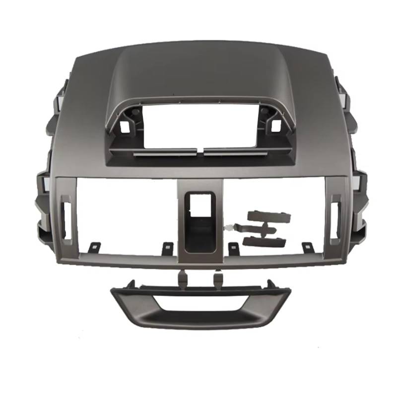 SZTMYVUW Auto Lüftungsgitter Kompatibel Mit Toyota Für Corolla Für Altis 2008 2009 2010 2011-2013 Auto-Armaturenbrett Instrumententafel Mittlerer Luftauslass Zubehör(Gray-D) von SZTMYVUW