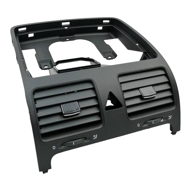 SZTMYVUW Auto Lüftungsgitter Kompatibel Mit VW Für Jetta MK5 2006 2007 2008 2009 2010 2011 Armaturenbrett Klimaanlage Out Grill Auto Air Outlet Vent(Center B) von SZTMYVUW