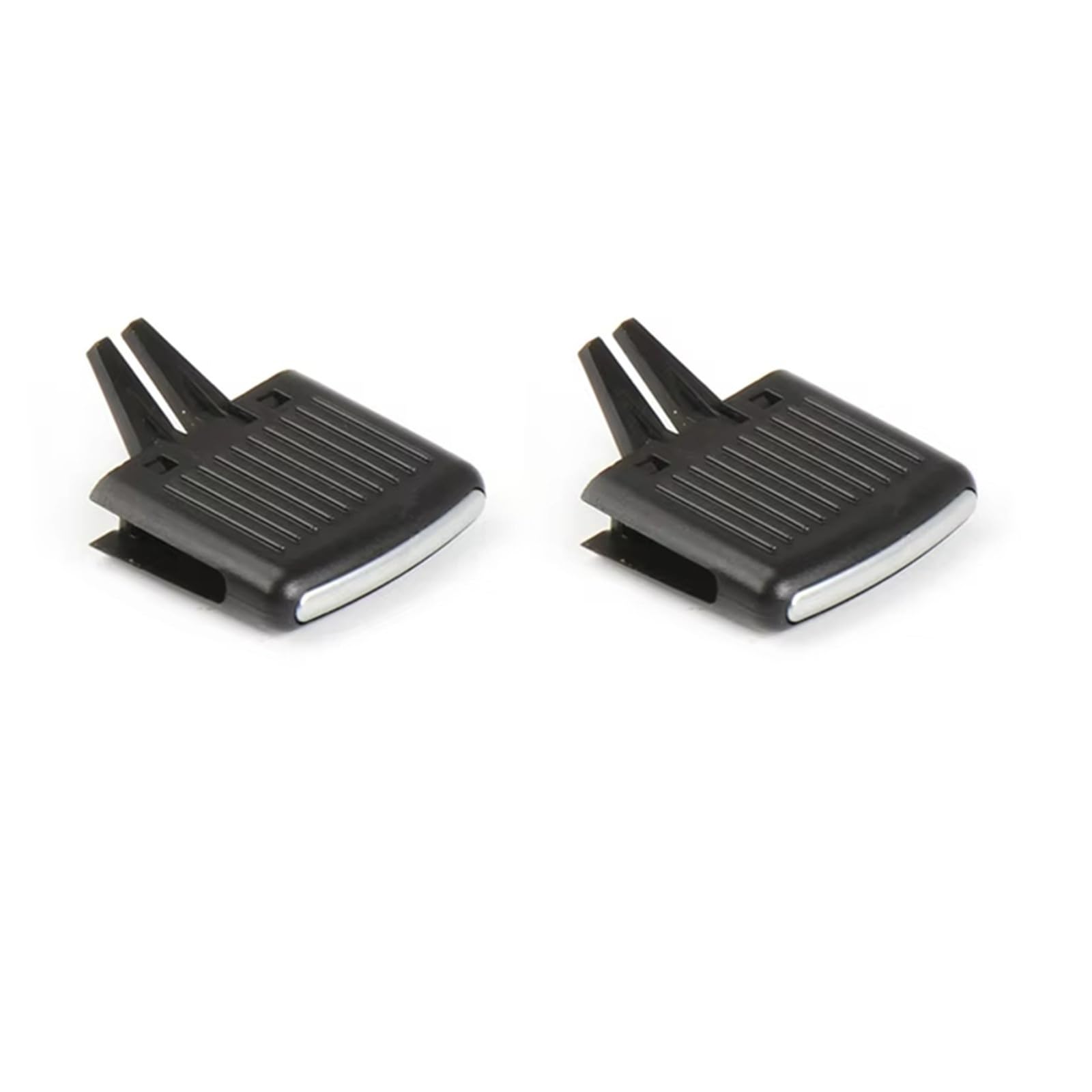 SZTMYVUW Auto Lüftungsgitter Kompatibel Mit VW Für Jetta MK5 2006–2008 2009 2010 2011 1/4 Stück Armaturenbrett AC Air Outlet Vent Grill Einstellung Slide Clip Pick(2 pcs) von SZTMYVUW