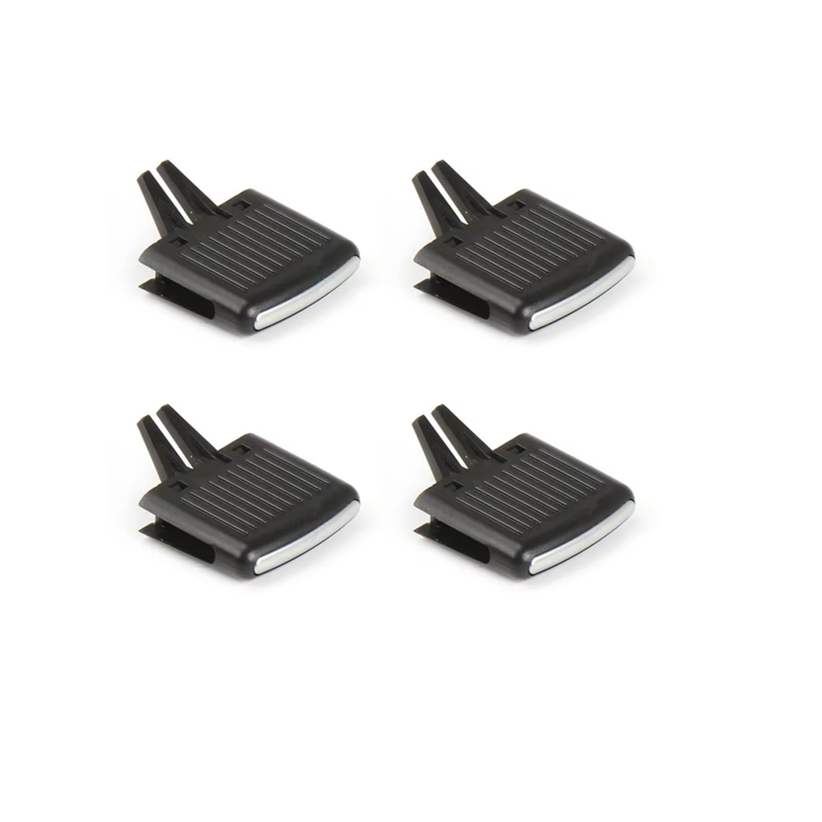 SZTMYVUW Auto Lüftungsgitter Kompatibel Mit VW Für Jetta MK5 2006–2008 2009 2010 2011 1/4 Stück Armaturenbrett AC Air Outlet Vent Grill Einstellung Slide Clip Pick(4 pcs) von SZTMYVUW