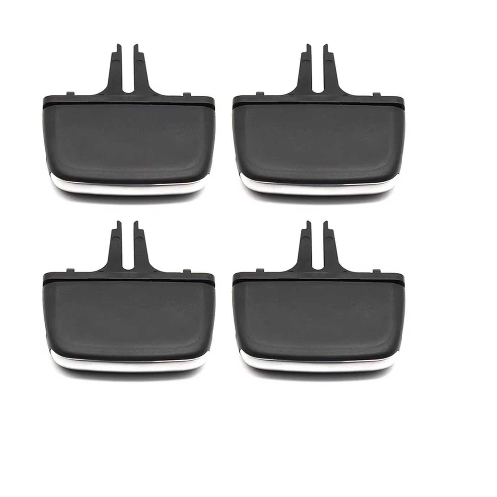 SZTMYVUW Auto Lüftungsgitter Kompatibel Mit Volvo Für XC90 2016–2024 Auto Vorne Hinten Klimaanlage AC Vent Grille Outlet Slider Knob Tab Clip Reparatursatz 32219347(4PCS) von SZTMYVUW