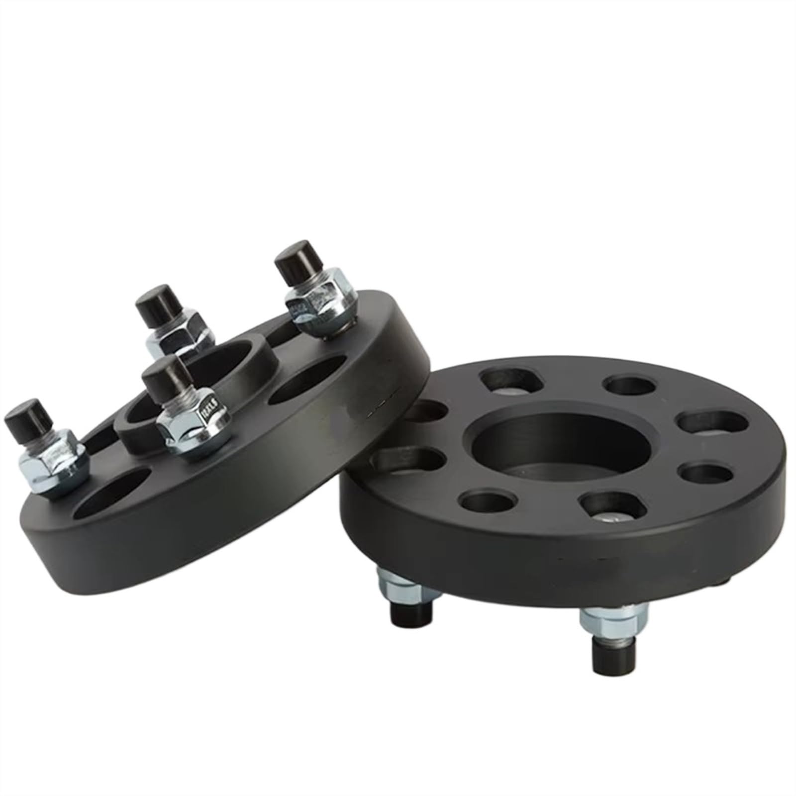 SZTMYVUW Auto Zubehör 2 Stück 15/20/25mm Aluminium Legierung Rad Spacer Adapter 4x98 Zu 4x100 Zentrum Loch Daten: 58,1 Zu 60,1 Bolzen Spezifikationen: M12 * 1,25(2PCS 35mm Black) von SZTMYVUW