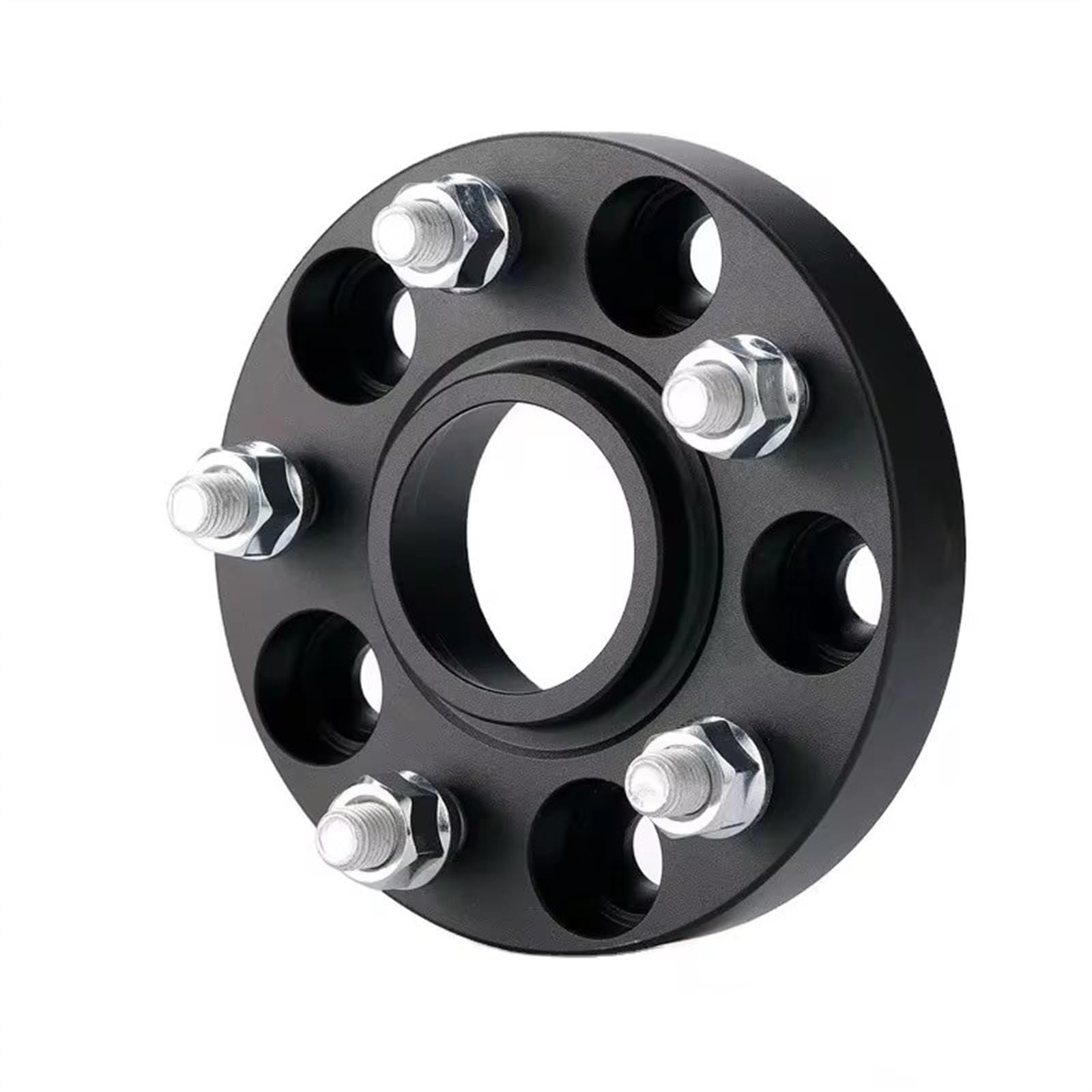 SZTMYVUW Auto Zubehör Kompatibel Mit Volvo Für S60, 1 Stück, Spurverbreiterung, Adapter PCD 5 X 108, CB 63.4, M12 X 1,5, Radadapter, Abstandsraddichtung(Black 15mm) von SZTMYVUW