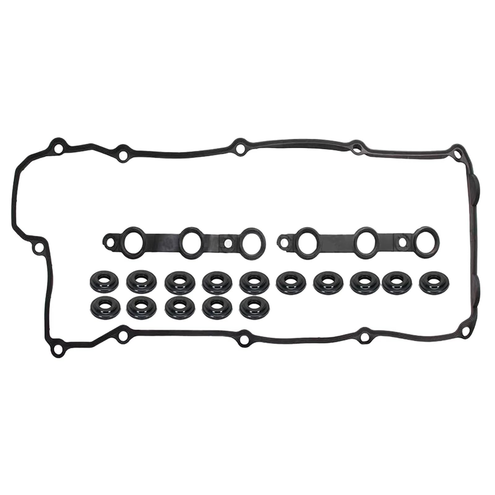 SZTMYVUW Motorventildichtungen Kompatibel Mit E39 520I 523I 528I 530I M52 Automotor Ventildeckel Zylinderkopfschraube Dichtungssatz 11129070532 11121437395 von SZTMYVUW