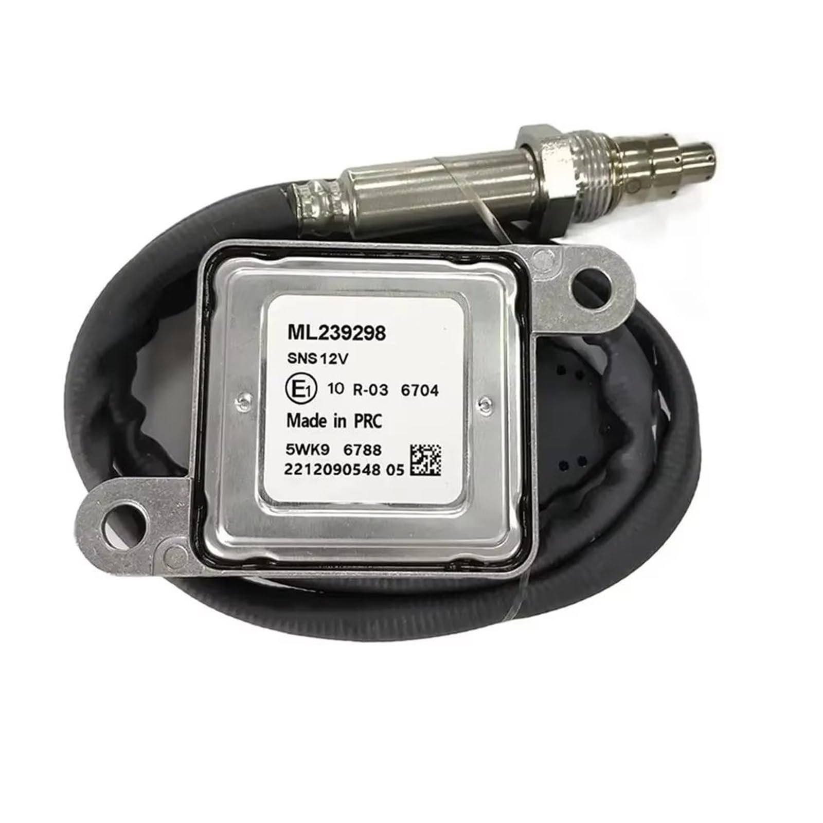 SZTMYVUW Nox Sensor Austauschzubehör Kompatibel Mit Mitsubishi Für Fuso LKW-Dieselmotor 12 V Nox-Sensor 5WK96788 ML239298 von SZTMYVUW