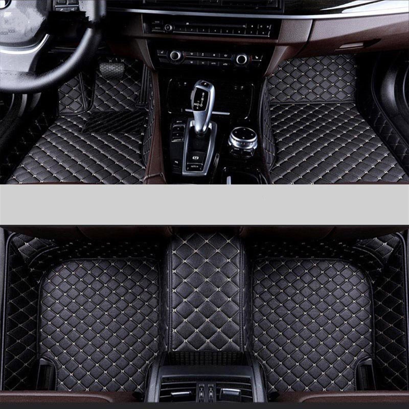 Kompatibel Mit Hyundai Für Sonata 2020 2021 2022 2023. Auto-Fußmatten, Teppiche, Innenräume, Zubehör, Styling, Wasserdichter Fußpolster-Teppich Auto Matte Bodenmatten(5,LHD) von SZYNBQ