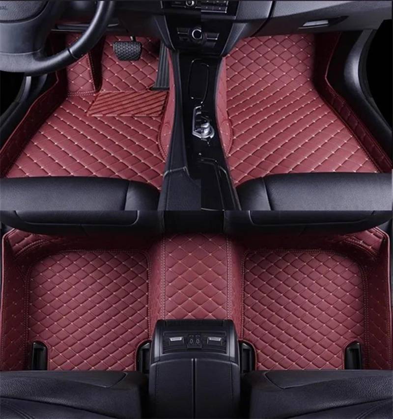 Kompatibel Mit Hyundai Für Veloster 2011–2016 2017 2018 2019 2020, Auto-Fußmatten, Teppiche, Armaturenbrett-Teppiche, Individuelles Auto-Zubehör, Styling-Teile Auto Matte Bodenmatten(3,RHD) von SZYNBQ
