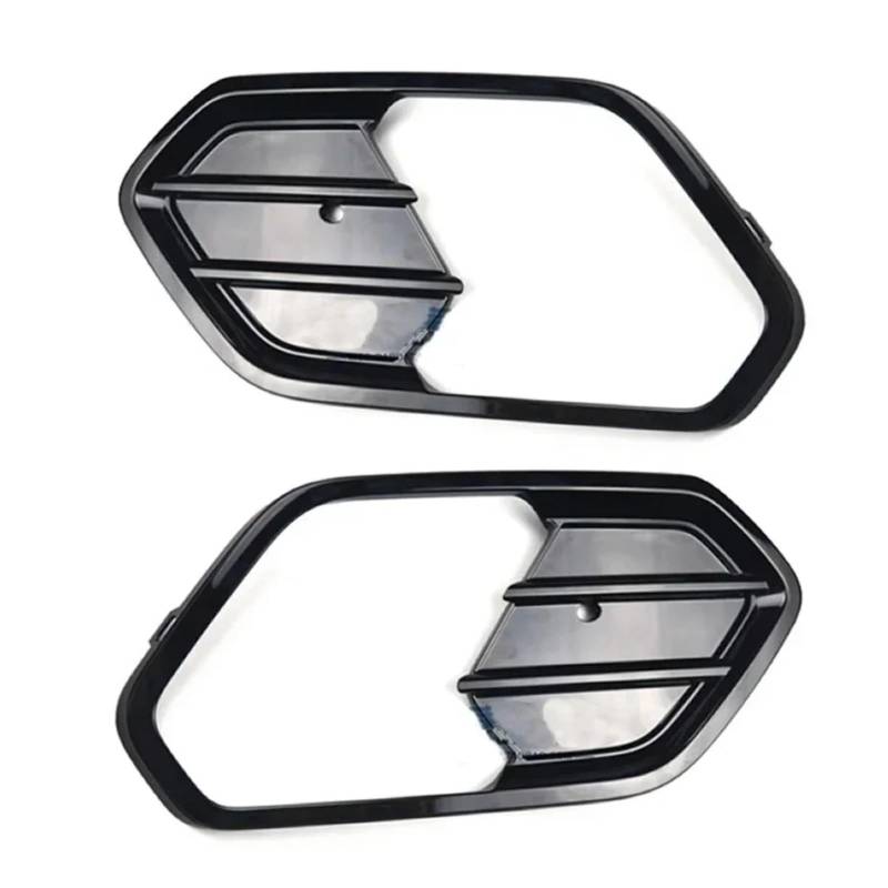 Lampen Abdeckung Grill Kompatibel Mit Ford Für Kuga Für Escape 2017 2018 2019 2020 2021, Auto-Nebelscheinwerfer-Abdeckungsgitter, Auto-Scheinwerfergitter-Abdeckungsverkleidung(2PCS left and right) von SZYNBQ