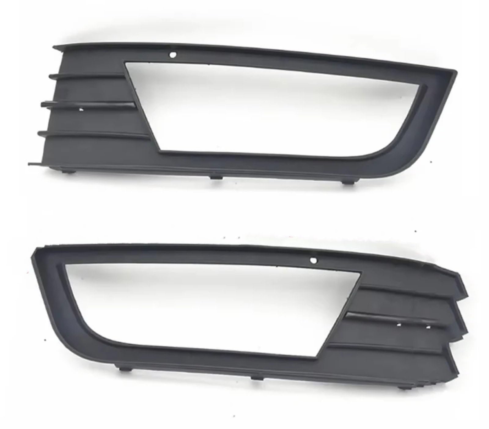 Lampen Abdeckung Grill Kompatibel Mit Skoda Für Octavia 2015 2016, Nebelscheinwerfer-Abdeckung, Zierleisten Vorne, Unterer Kühlergrill, Nebellampenrahmen, Keine Helle Leiste(2PCS left and right) von SZYNBQ