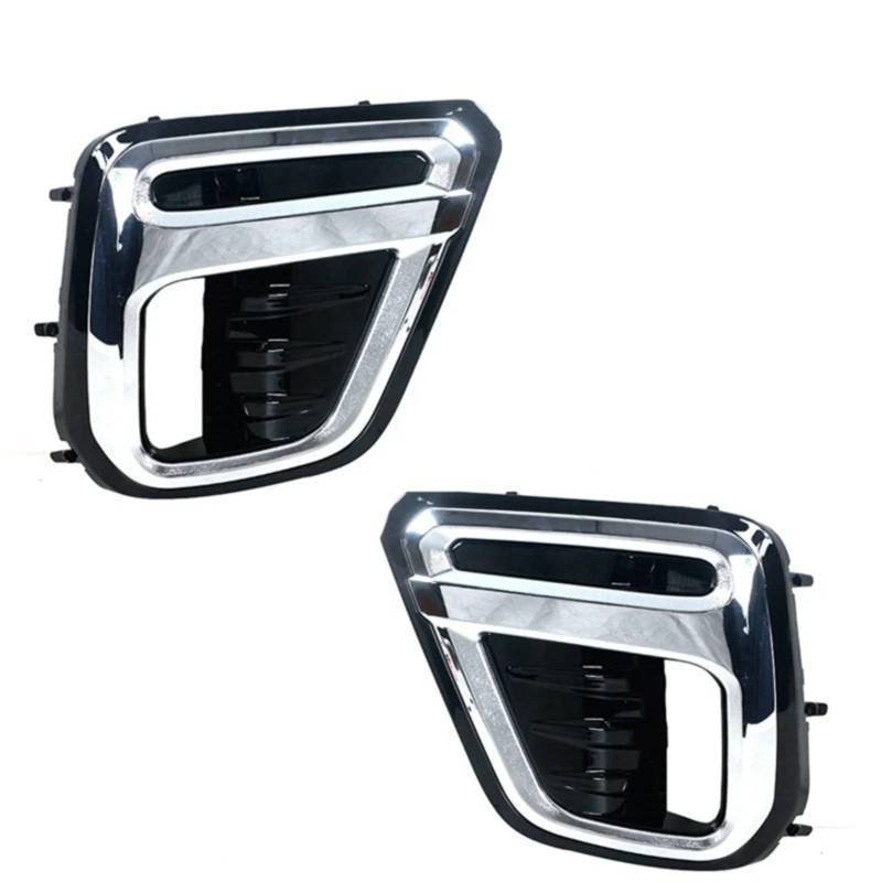 Lampen Abdeckung Grill Kompatibel Mit Subaru Für Forester SK 2019 2020 2021, 1 Paar Nebelscheinwerfer-Rahmenabdeckung, Nebelscheinwerfer 57731FL081 von SZYNBQ