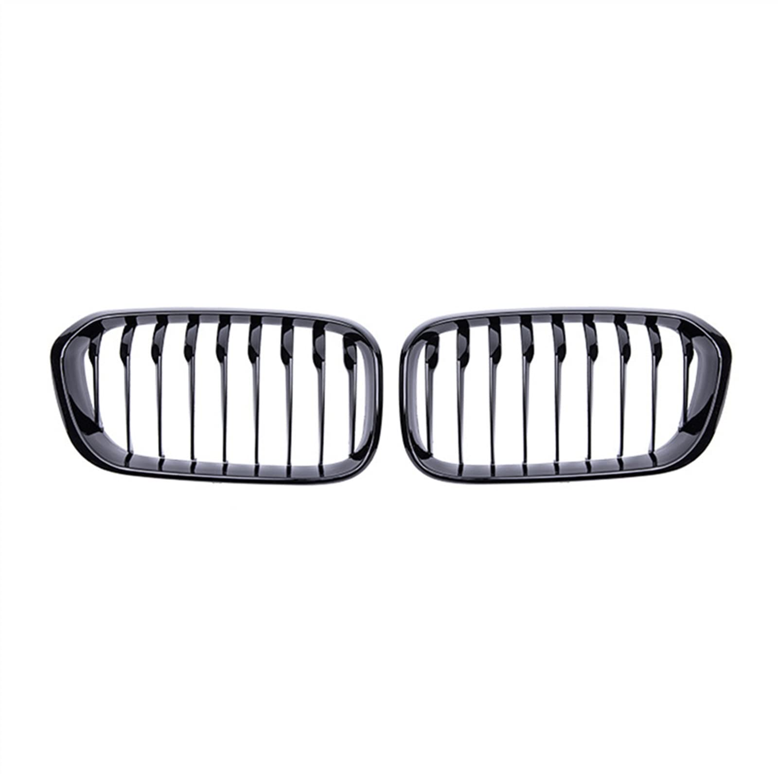 SZYNBQ Front Kühlergrill Kompatibel Mit 1er Für F20 F21 2015 2016 2017 2018 Nierengitter Lufteinlass Grill Auto Frontgitter Stoßstange Motorhaube Obere Gitterabdeckung(Gloss Black) von SZYNBQ