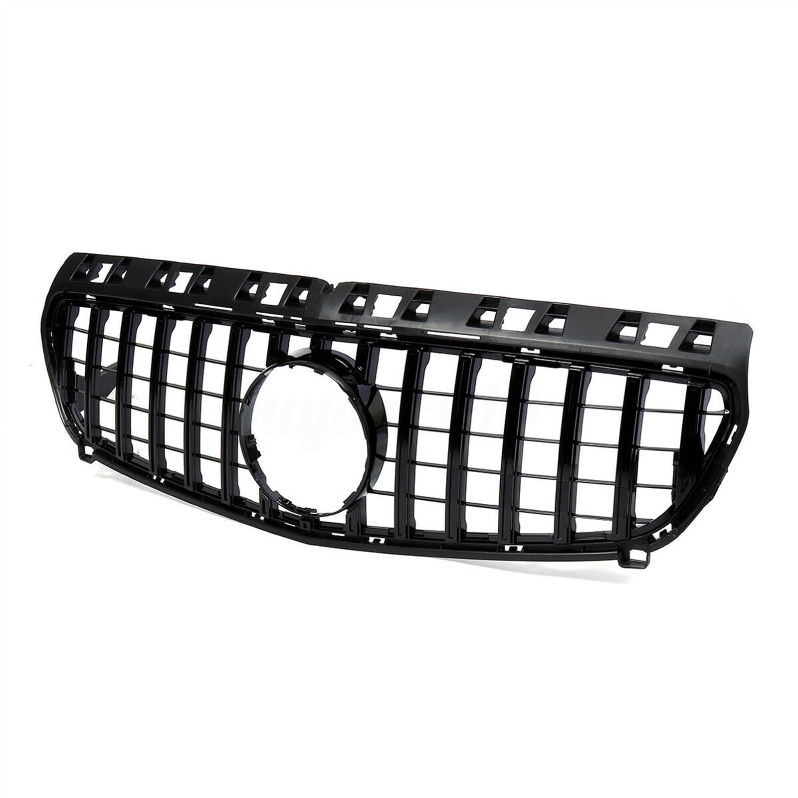 SZYNBQ Front Kühlergrill Kompatibel Mit Mercedes Für Benz Für A-Klasse W176 A180 A200 A250 A45 2013 2014 2015, Auto-Oberstoßstange, Kühler, Lüftungsgitter, Haube, Netz-Frontgrill von SZYNBQ