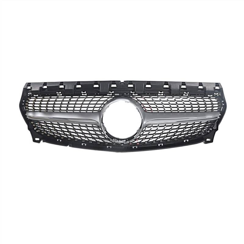 SZYNBQ Front Kühlergrill Kompatibel Mit Mercedes Für Benz Für W117 C117 CLA200 CLA250 CLA45 AMG CLA 2015 2016 2017 2018 2019. Frontgrill, Obere Stoßstange, Haubennetz von SZYNBQ