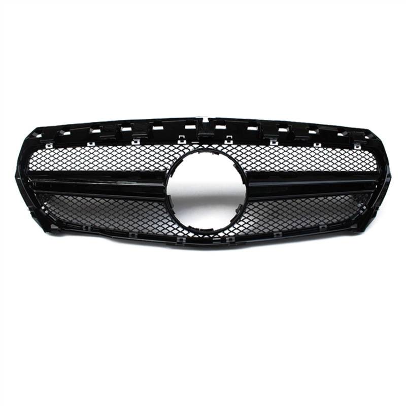 SZYNBQ Front Kühlergrill Kompatibel Mit Mercedes Für Benz Für W117 CLA200 CLA250 CLA45 CLA-Klasse 2017 2018 Frontgrill Auto Obere Stoßstangenhaube Lüftungsgitter Netzkühler von SZYNBQ