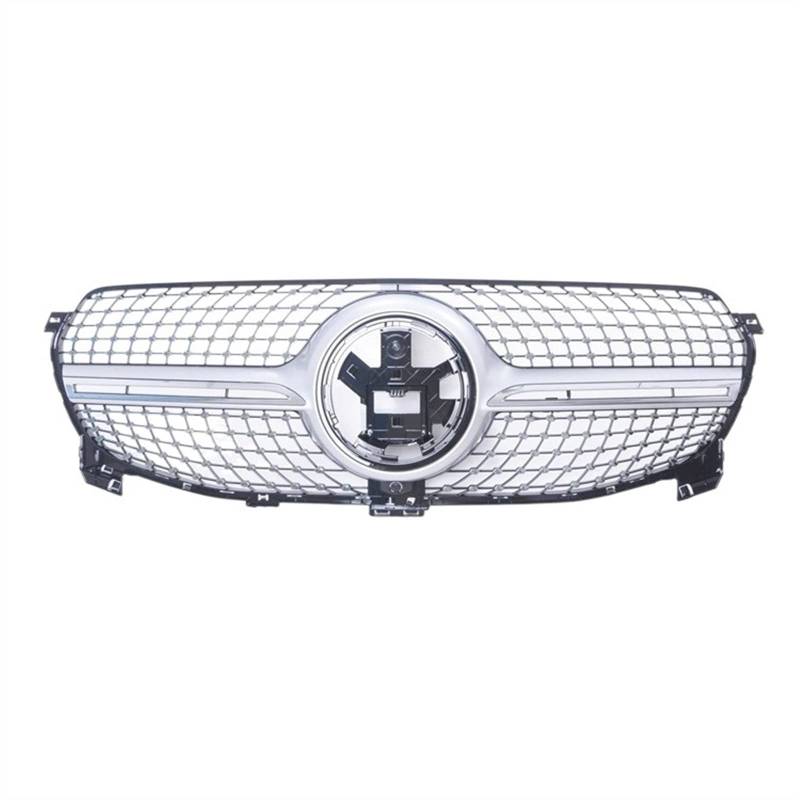 SZYNBQ Front Kühlergrill Kompatibel Mit Mercedes Für Benz Für W167 GLE350 GLE450 GLE-Klasse 2021 2020 2019 Lüftungsgitter, Frontgrill, Netz, Kühler, Obere Stoßstangenhaube des Autos von SZYNBQ