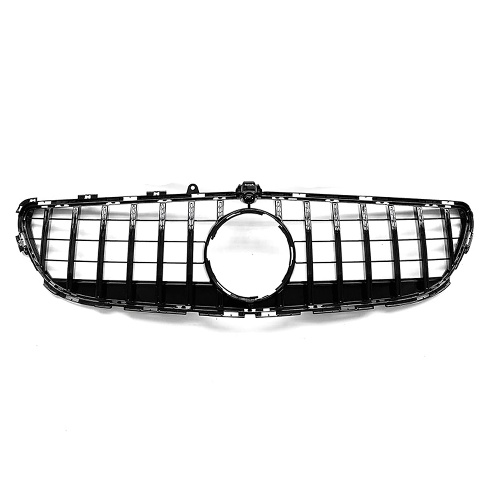 SZYNBQ Front Kühlergrill Kompatibel Mit Mercedes Für Benz Für W218 CLS400 CLS500 GT CLS-Klasse 2015 2016 2017 2018. Auto-Mesh-Gitter-Grill, Obere Stoßstangenhaubenabdeckung(2) von SZYNBQ