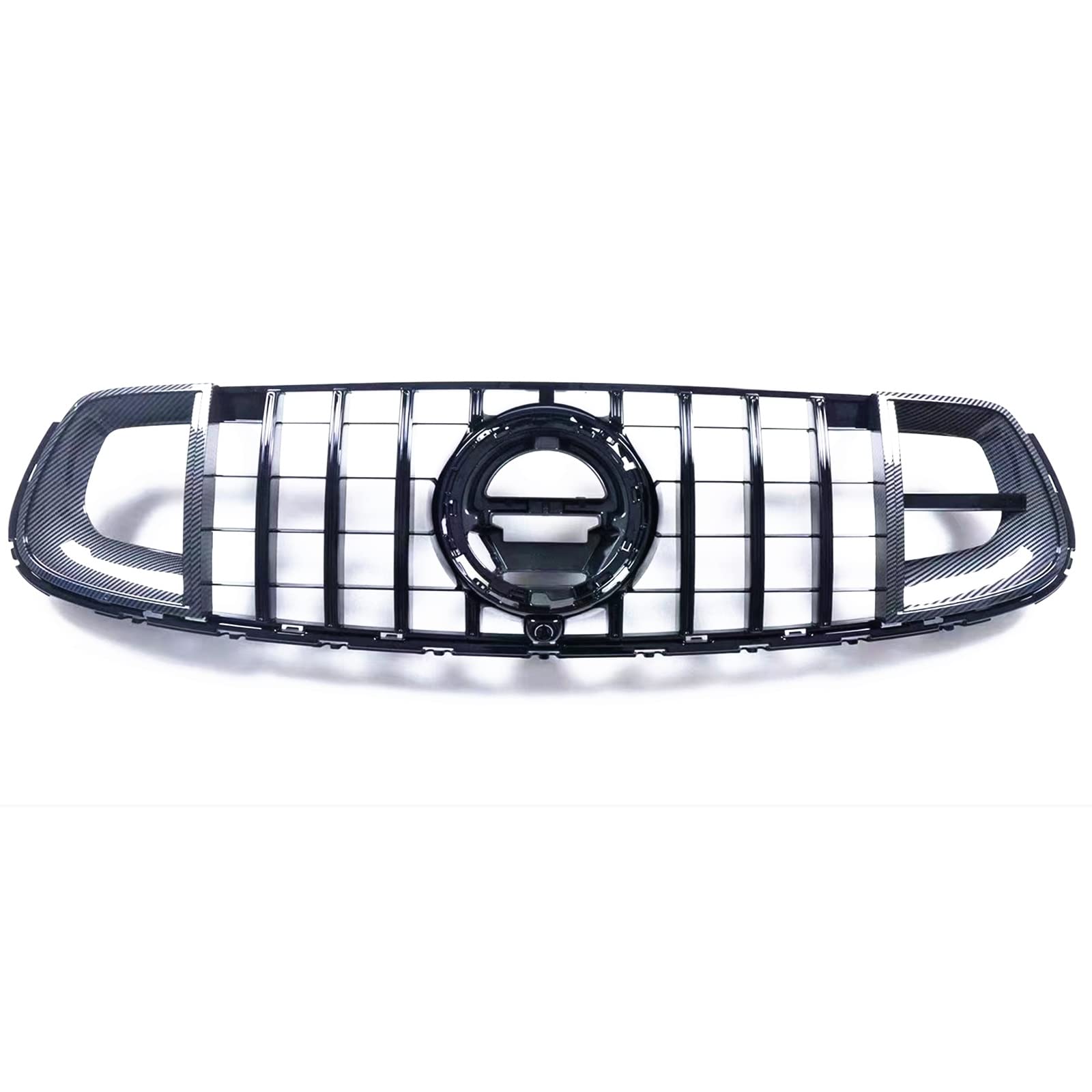 SZYNBQ Front Kühlergrill Kompatibel Mit Mercedes Für Benz Für W253 X253 GLC GLC300 GLC43 AMG 2020 2021 2022. Frontgrill, Obere Stoßstange, Haube, Lüftungsgitter, Auto-Kühlergitter von SZYNBQ