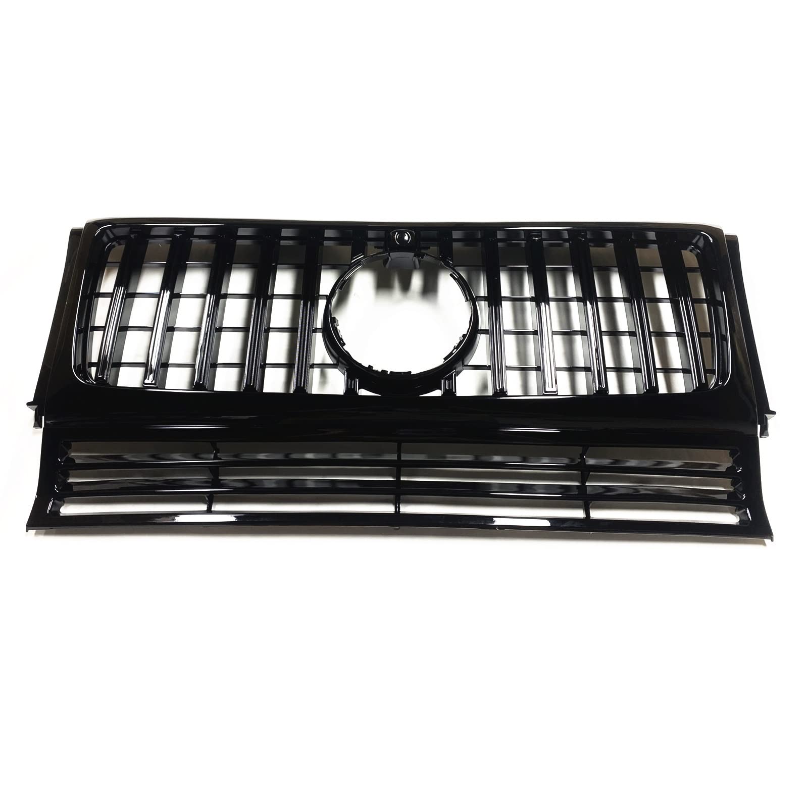 SZYNBQ Front Kühlergrill Kompatibel Mit Mercedes Für Benz Für W463 G500 G550 G65 G55 G63 AMG GT 1990–2018 Frontgrill Im Wabenstil, Oberer Stoßfänger, Ansaughaube, Mesh, Lüftungsgitter von SZYNBQ