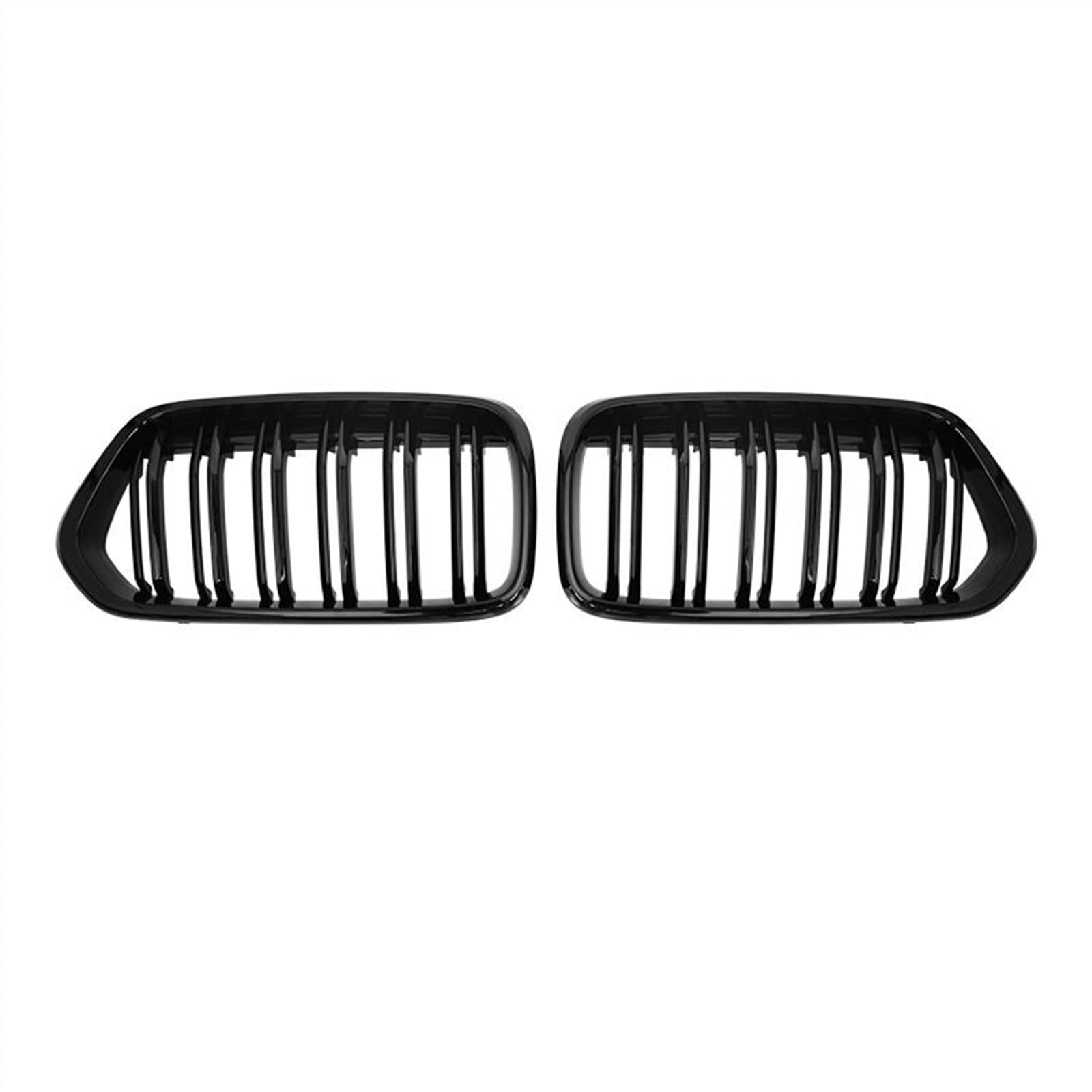 SZYNBQ Front Kühlergrill Kompatibel Mit X2 F39 2018 2019 2020 2021 2022 Grill Stoßstange Haube Auto Vorne Niere Grill Obere Grillabdeckung(Gloss Black) von SZYNBQ