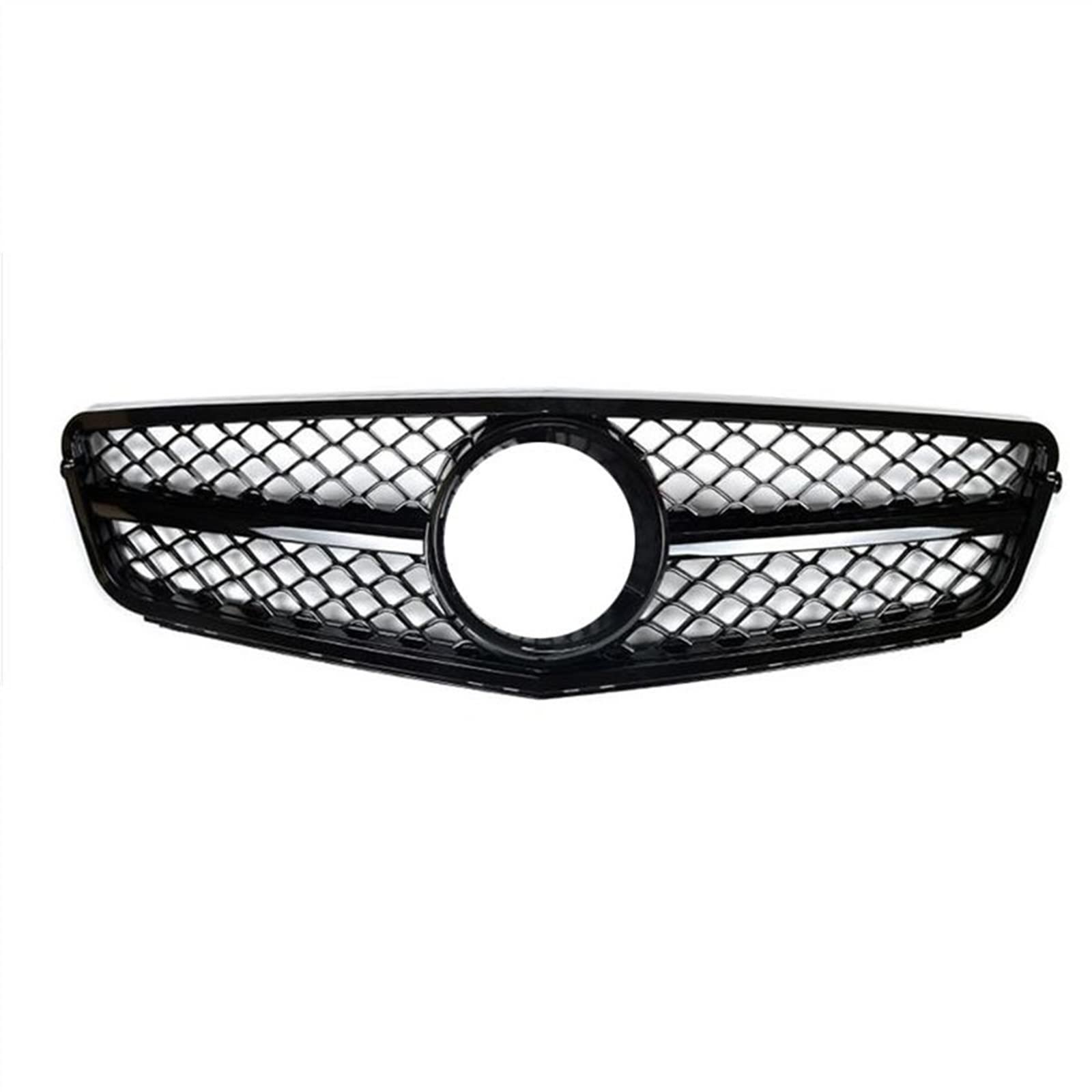 SZYNBQ Front Kühlergrill Kompatibel mit Mercedes für Benz für W204 C250 C350 C300 C-Klasse 2008 2009 2010 2011 2012 2013. Auto-Oberstoßstange, Haubenabdeckung, Netzgitter-Grill von SZYNBQ