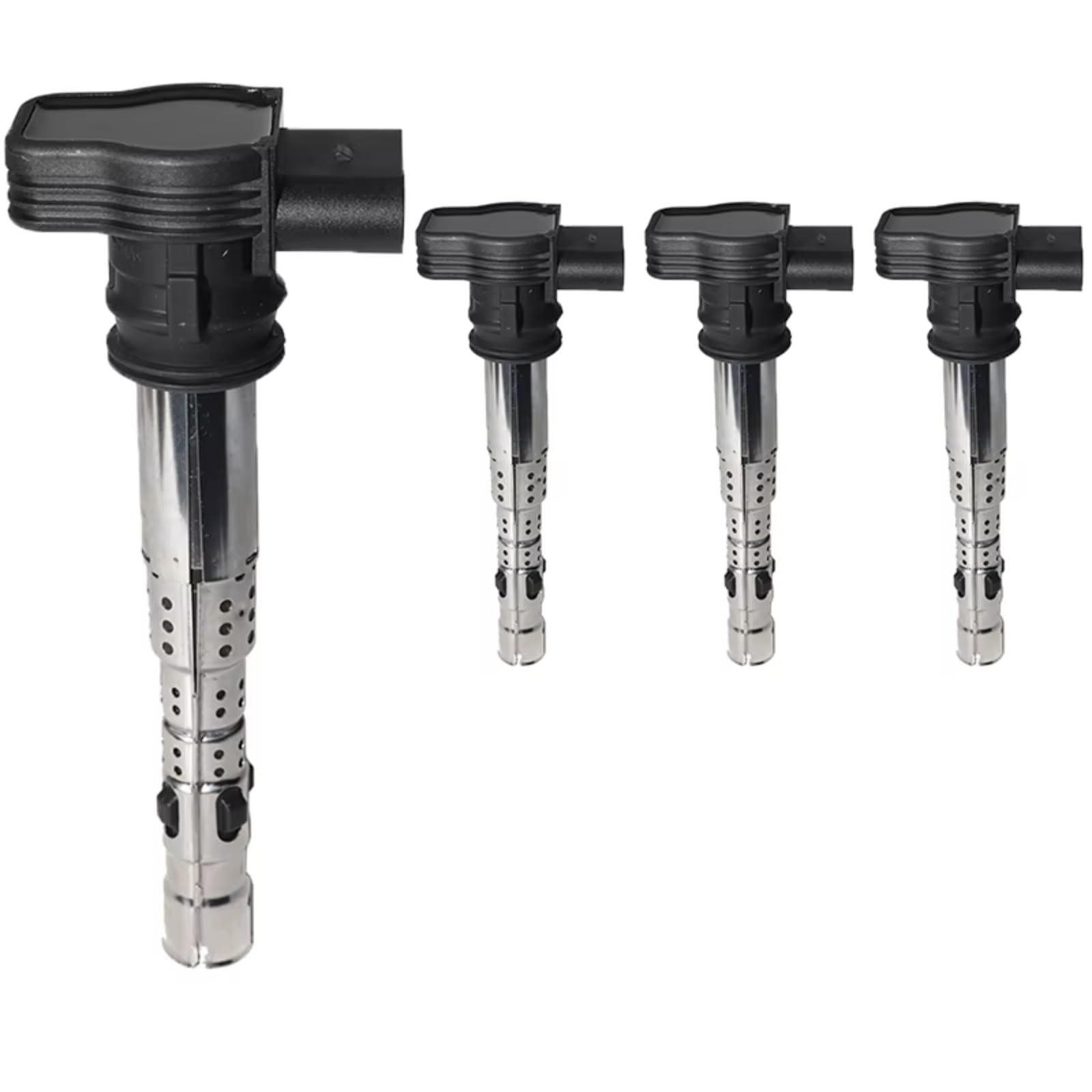 SZYNBQ Kerzenschachtzündspule Kompatibel Mit A1 Für A3 A4 A5 A6 Q3 Q5 Für TT 4-teilige Autozündspulen Automotoren Zündspulen 06F905115B 06F905115C SZYNBQ Kerzenschachtzündspule Kompatibel Mit A1 Für A3 A4 A5 A6 Q3 Q5 Für TT 4-teilige Autozündspulen Automotoren Zündspulen 06F905115B 06F905115C von SZYNBQ