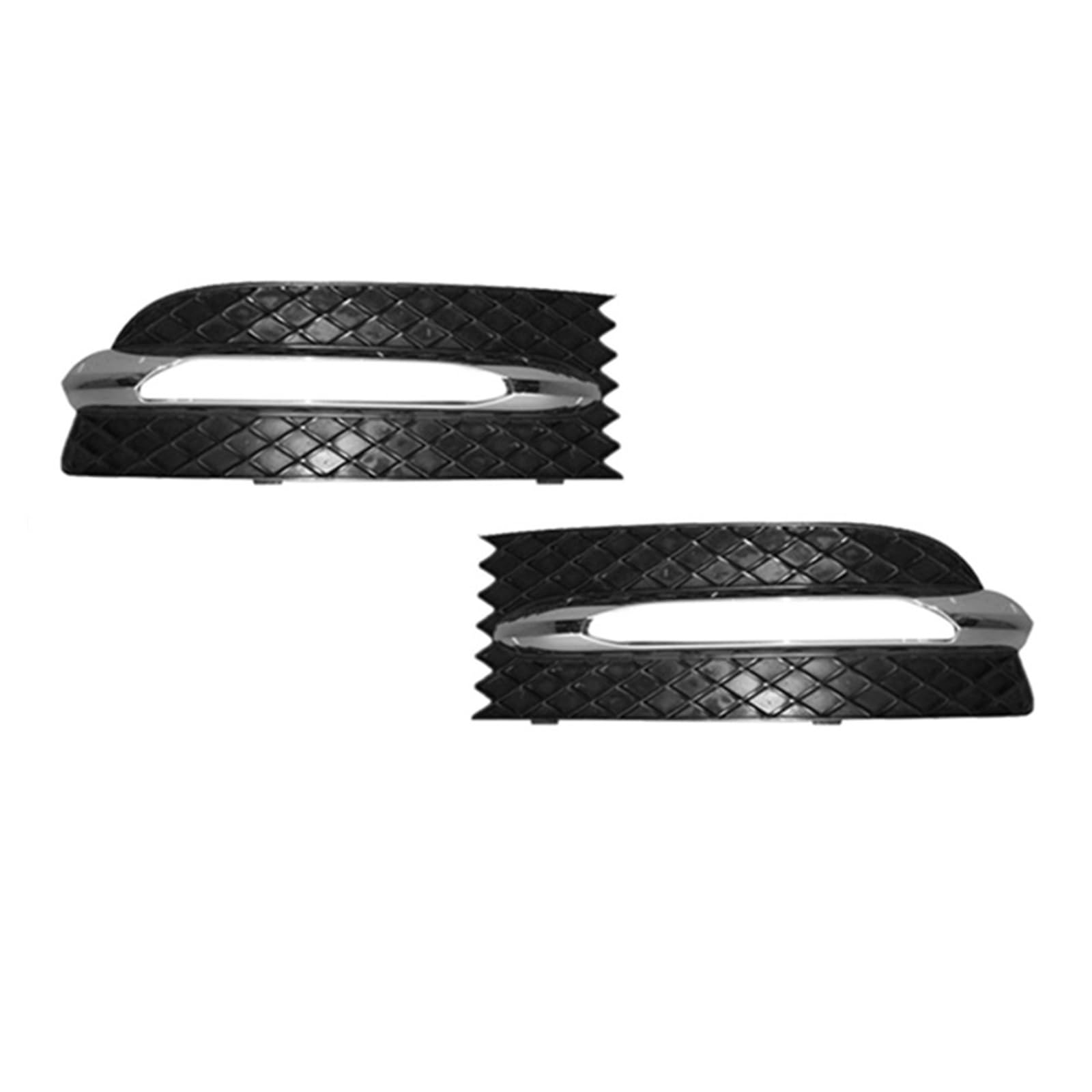 SZYNBQ Lampen Abdeckung Grill Kompatibel Mit Benz SLK-Klasse Für R172 W172 2012 2013 2014 2015 2016 1 Paar Auto-Frontstoßstange Nebelscheinwerfer-Kühlergrill-Abdeckung Mit A172885 0423 von SZYNBQ