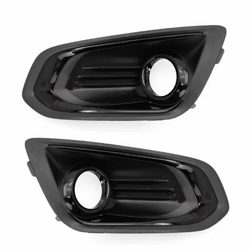 SZYNBQ Lampen Abdeckung Grill Kompatibel Mit Ford Für Escort 2015 2016 2017 2018 Nebel Licht Abdeckung Vent Auto Kühlergrill Auto Front Auto Driving Lampe Rahmen(2PCS Left and Right) von SZYNBQ