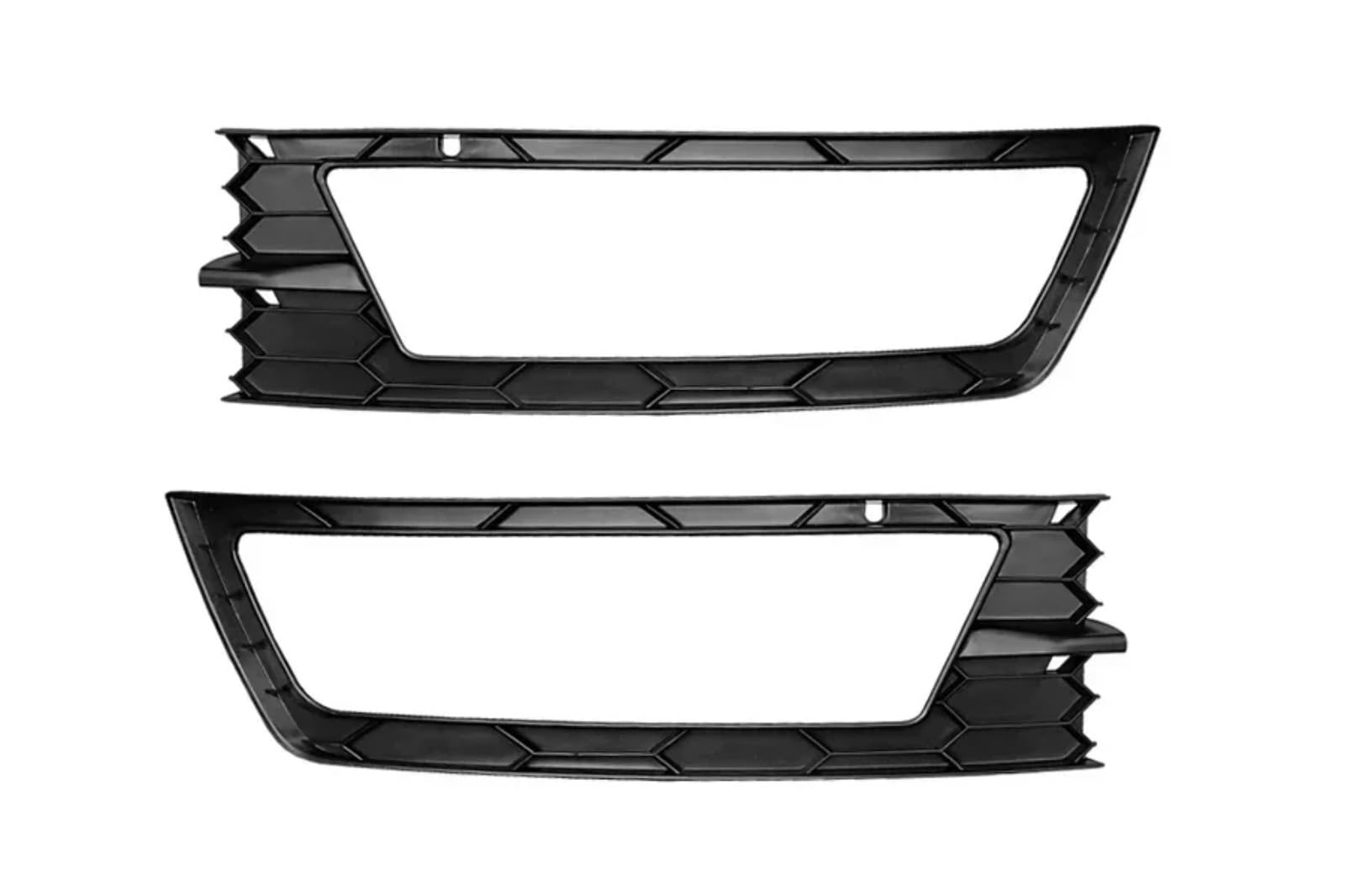 SZYNBQ Lampen Abdeckung Grill Kompatibel Mit Skoda Für Rapid 2013 2014 2015 2016 2017 Ersatz-Nebelscheinwerferrahmen, Anti-Beschlag-Lichtschale, Vorderer Bargrill(2PCS Left and Right) von SZYNBQ