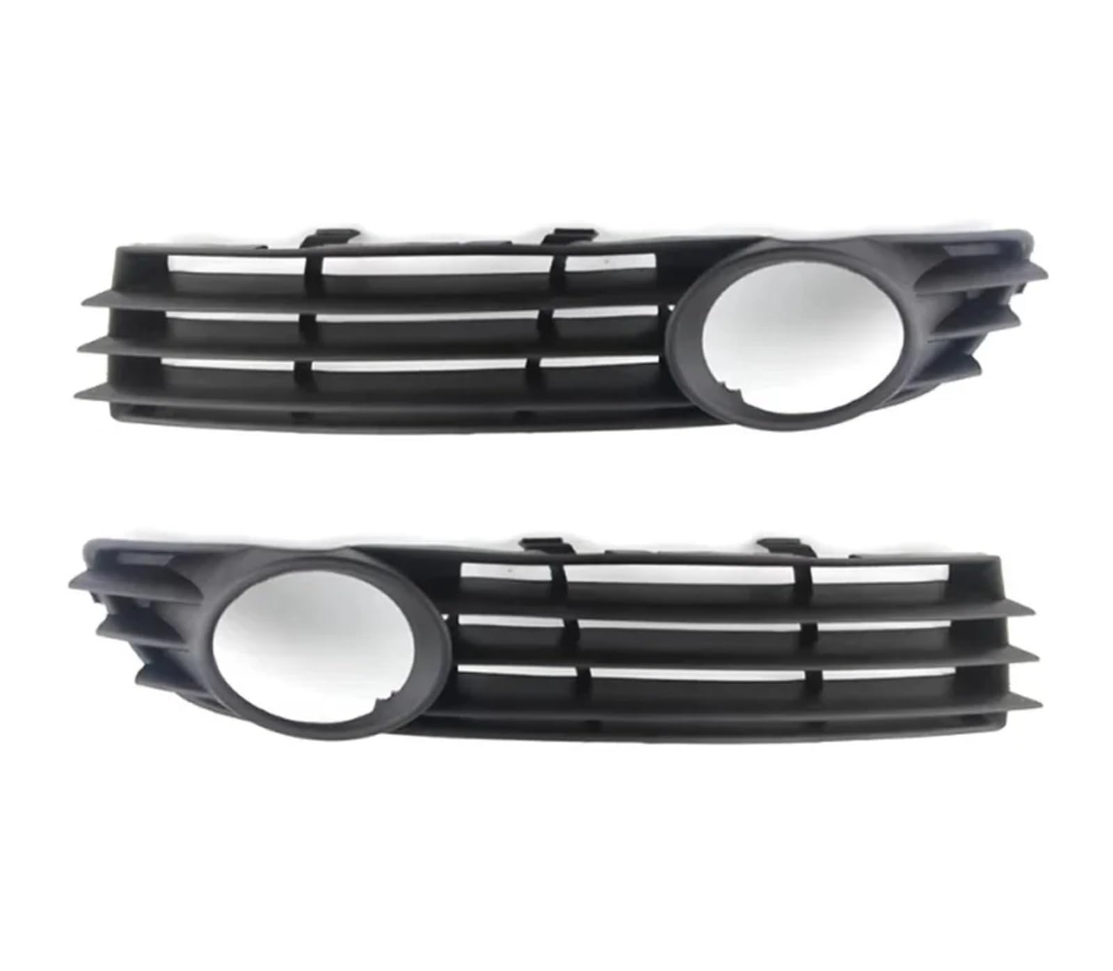 SZYNBQ Lampen Abdeckung Grill Kompatibel Mit Vw Für Passat 2006 2007 2008 Nebelscheinwerferrahmen Frontstoßstange Unterer Kühlergrill Nebel Lampenabdeckungsverkleidung 3C0853666A(2PCS Left and Right) von SZYNBQ