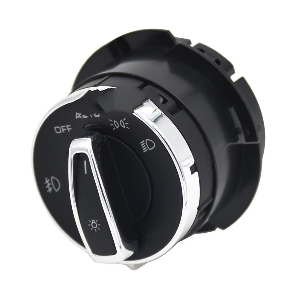 SZYNBQ Scheinwerfer Nebel Lampe Schalter Kompatibel Mit Porsche Für Cayenne 2011 2012 2013 2014 2015 2016 2017 2018 Auto-Styling-Scheinwerfer-Nebelscheinwerfer-Steuerschalterknopf 95861353305 von SZYNBQ