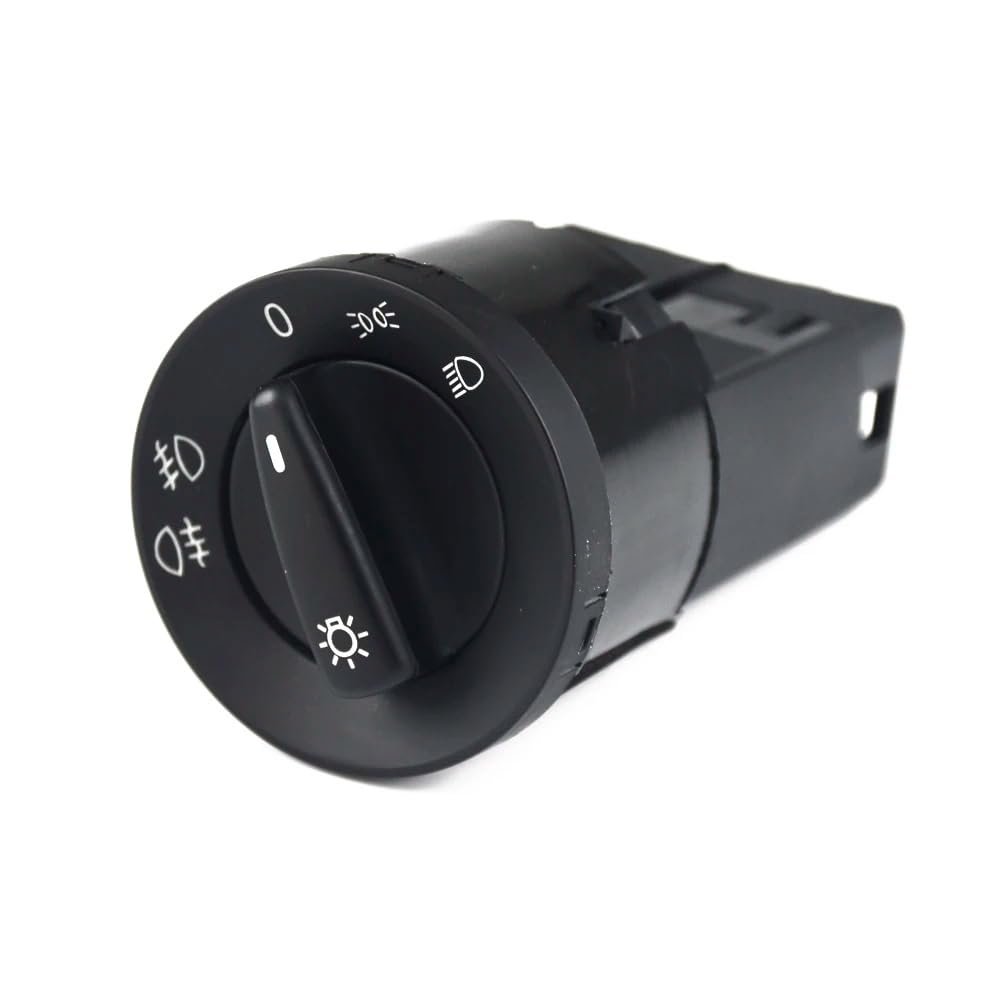 SZYNBQ Scheinwerfer Nebel Lampe Schalter Kompatibel Mit VW Für Golf 4 1998 1999 2000 2001 2002 2003 2004 2005 Auto-Scheinwerferschalter-Steuerschalter Nebelscheinwerfer-Schalterknopf 1C0941531 von SZYNBQ