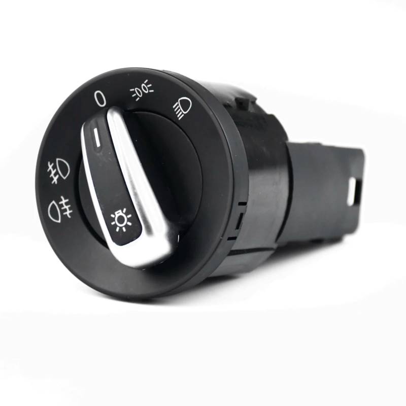 SZYNBQ Scheinwerfer Nebel Lampe Schalter Kompatibel Mit VW Für Polo 9N 9N3 1999–2001 Für Passat B5 B5.5 1996–2004 Auto-Scheinwerfer-Kopf-Nebelscheinwerfer-Steuerschalter 3BD941531A von SZYNBQ