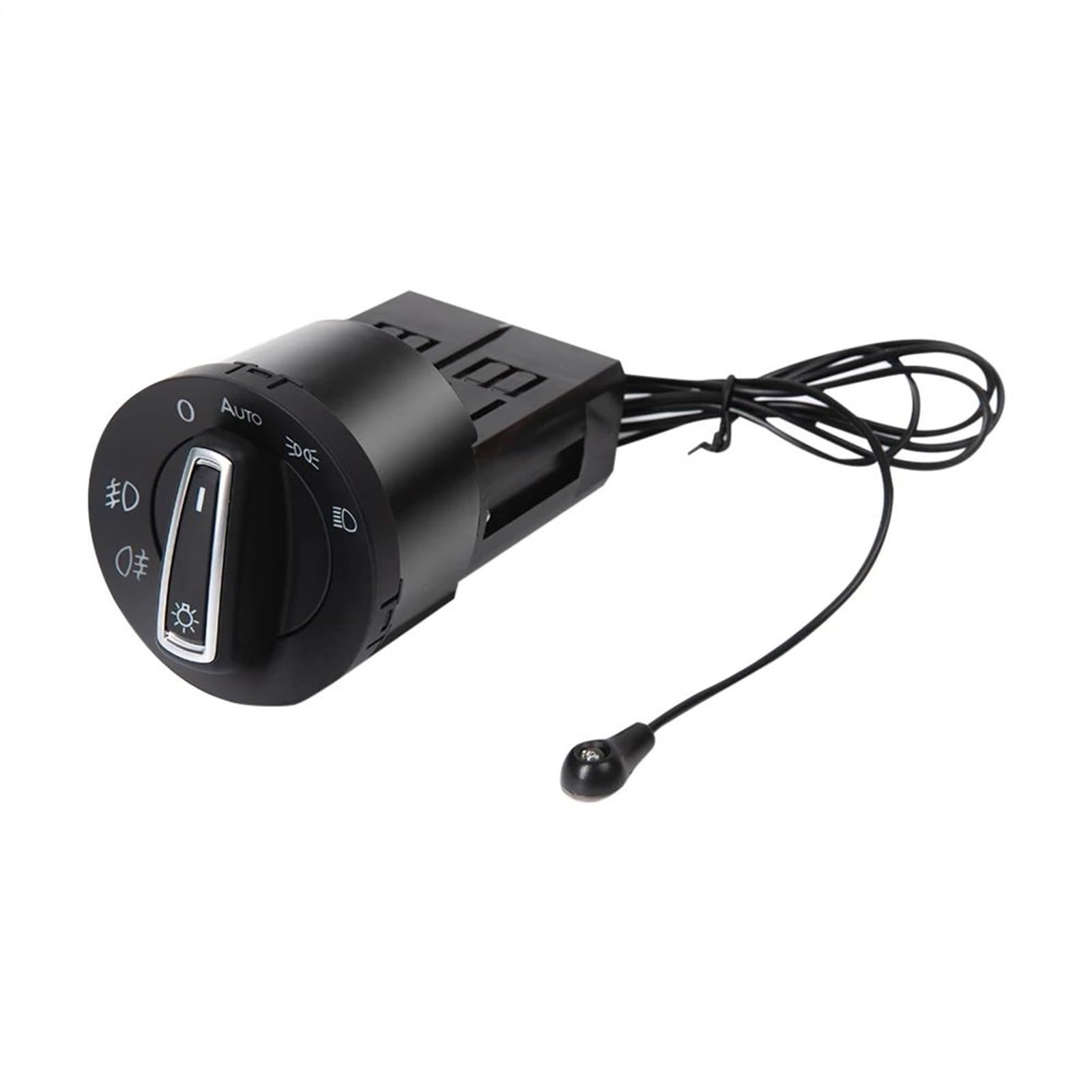 SZYNBQ Scheinwerfer Nebel Lampe Schalter Kompatibel Mit VW Für Polo Für Bora Für Golf MK4 Autoscheinwerfer Nebelscheinwerfer Lampensteuerschalter Scheinwerferschalter 3BD941531 1C0941531 3BD941531A von SZYNBQ