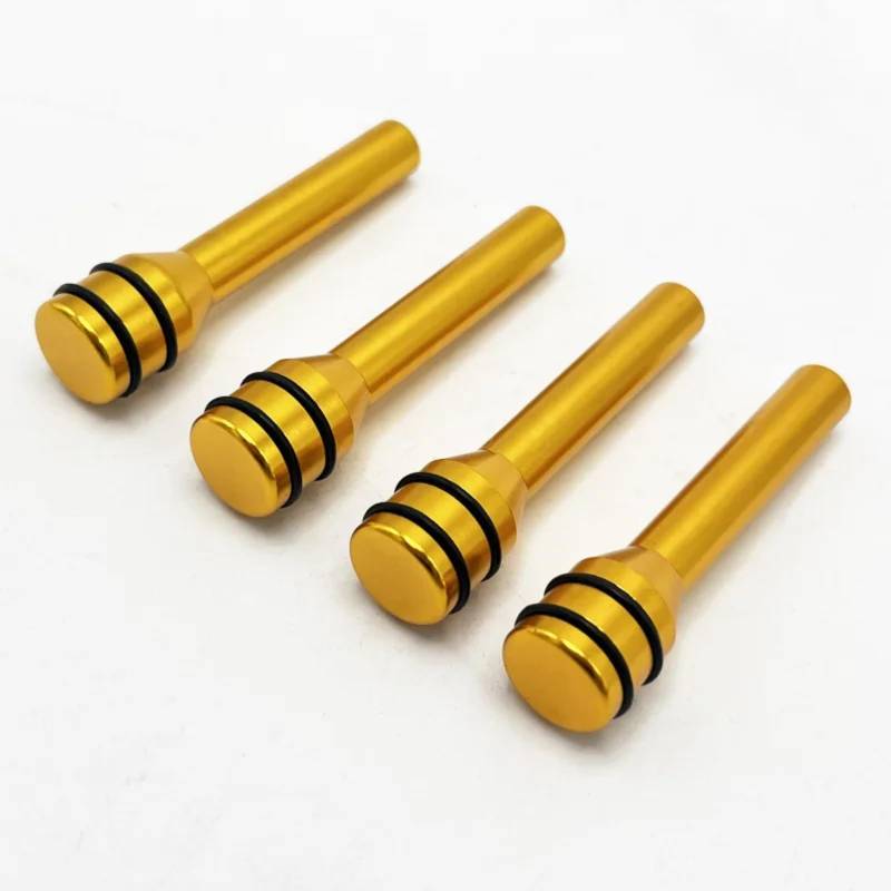 SZYNBQ Türschloss Stift Abdeckun Kompatibel Mit Toyota Für Auris Für Corolla Für Avensis Autotürschloss Picking Latch Pins Türschloss Pins Lock Pin Schraube Knopf(Yellow) von SZYNBQ