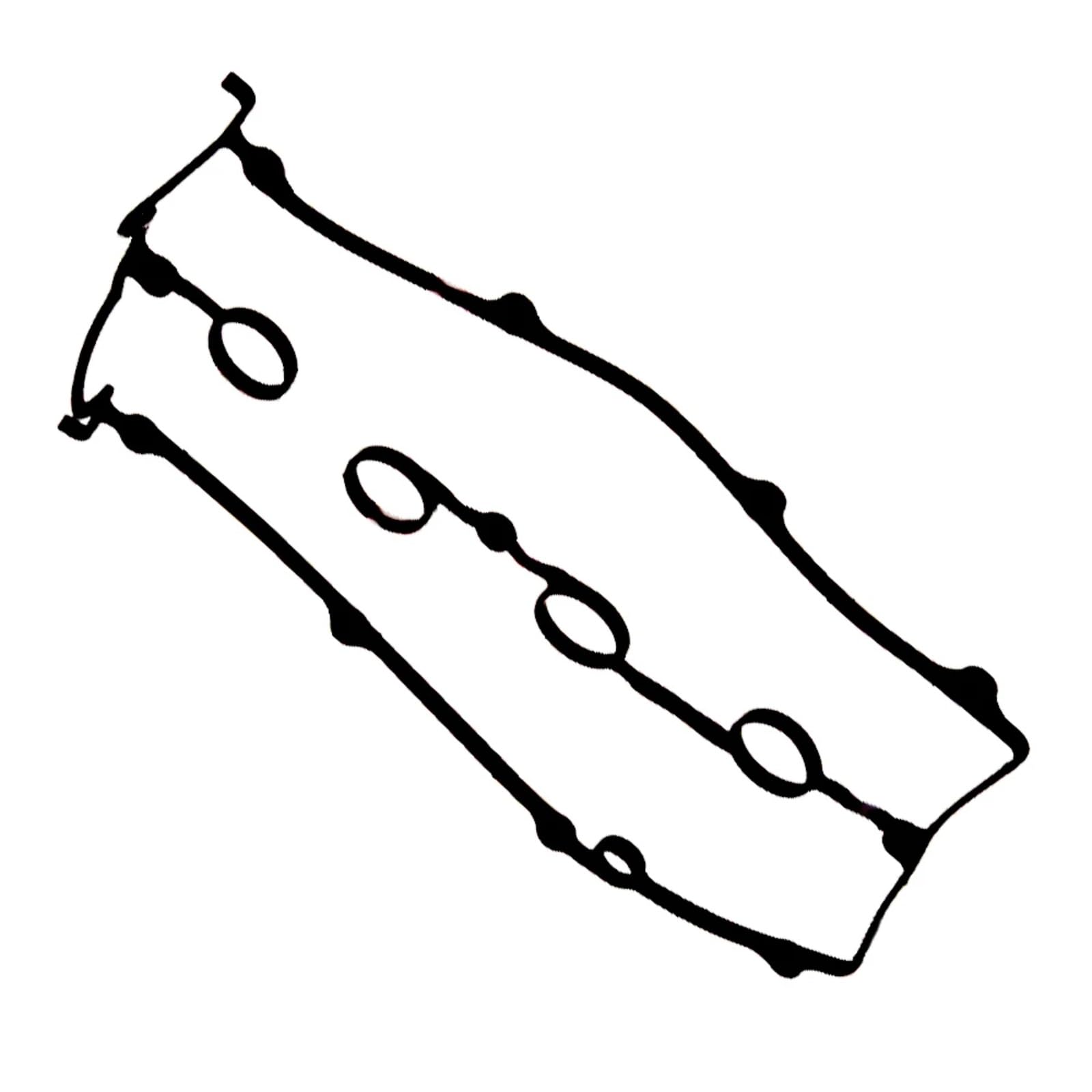 SZYNBQ Ventildeckeldichtung Kompatibel Mit Mazda 626 1998 1999 2000 2001 2002 Ventildeckeldichtung Kipphebeldeckel-Dichtungssatz OE: FSD7-10-235 15-53524-01 von SZYNBQ