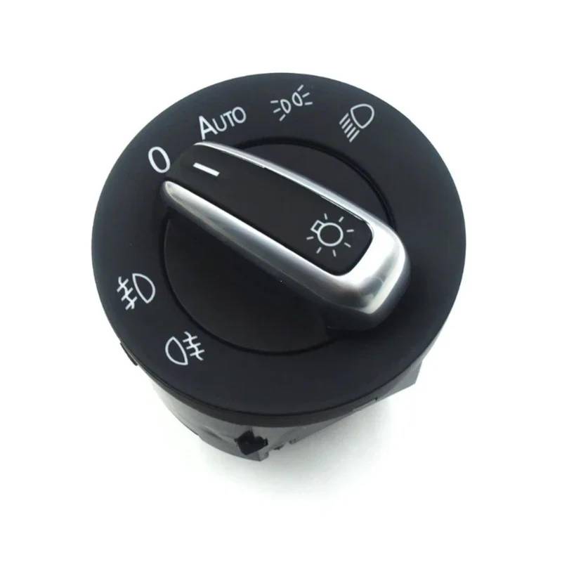 Scheinwerfer Nebel Lampe Schalter Kompatibel Mit VW Für J&etta MK5 2006 2007 2008 2009 2010 2011 Auto-Scheinwerferschalter, Auto-Scheinwerfer-Steuerschalter, Automatischer Scheinwerferschalter 5ND9414 von SZYNBQ