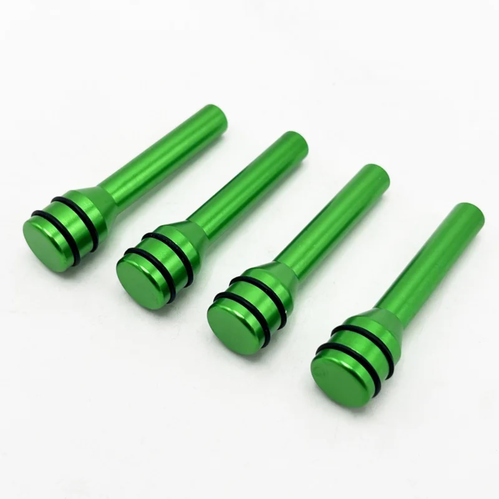 Türschloss Stift Abdeckun Kompatibel Mit Chevrolet, 4 Stück, Auto-Modifikation, Türverriegelungsstift, Türverriegelungsstifte, Türverriegelungsstange, 49 Mm Knopfzug(Green) von SZYNBQ