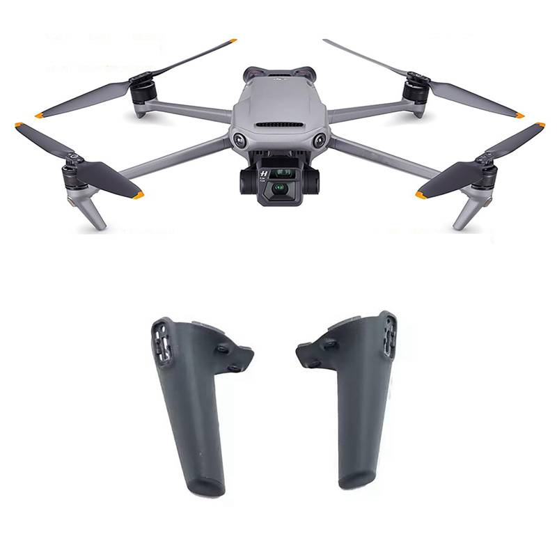 SZZCNOX Kunststoffbeine Fahrwerke für DJI Mavic 3 Pro/3T Drohne Höhenverstärkung Kickstand Links Rechts Vorderarm Verlängerte Beine, Vorne Links/Rechter Arm Ständer Drohne Zubehör für DJI Mavic 3 von SZZCNOX