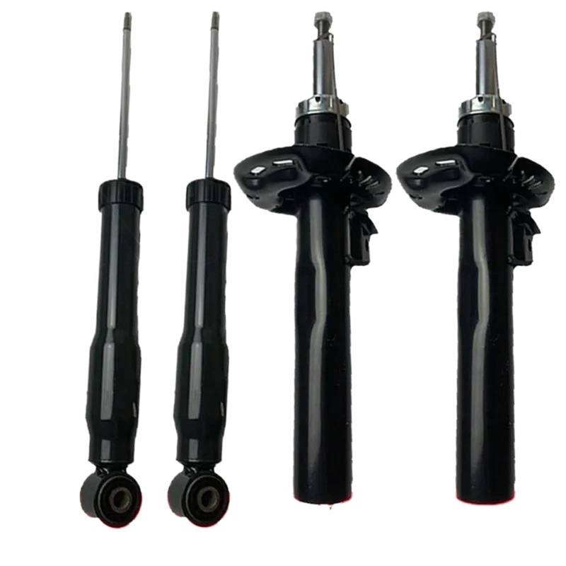 4 stücke Vorne Und Hinten Auto Stoßdämpfer Kompatibel for Volkswagen GTI 06-09 Stoßdämpfer Suspension Kit 56D413031 1KD513029 von SaDity