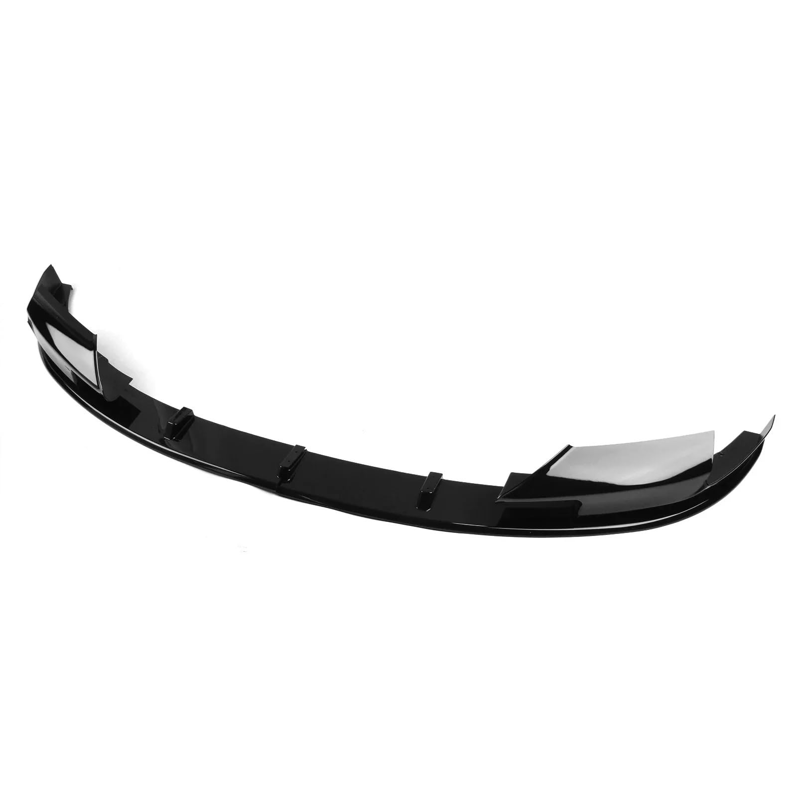 4PCS Auto Vorderen Stoßfänger Lip Spoiler Kompatibel for BMW F10 M5 2012-2016 Unteren Stoßfänger Schutz Frontschürze Surround Auto Zubehör(Glossy Black) von SaDity