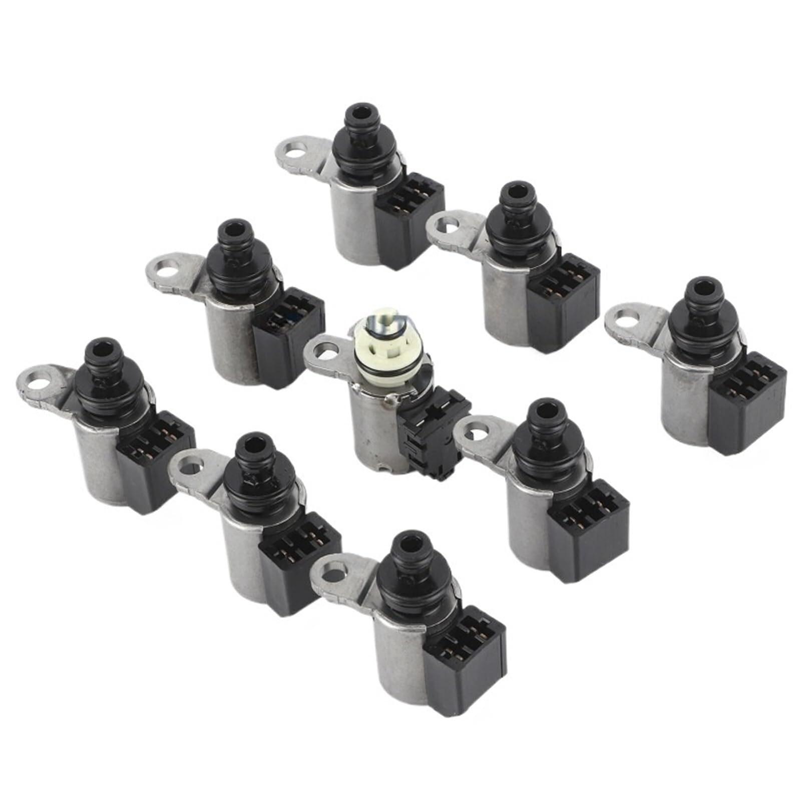 9PCS RE7R01A JR710E JR711 CVT Automatische Getriebe Übertragung Solenoids Ventil Kit Kompatibel for Nissan Kompatibel for Infiniti von SaDity