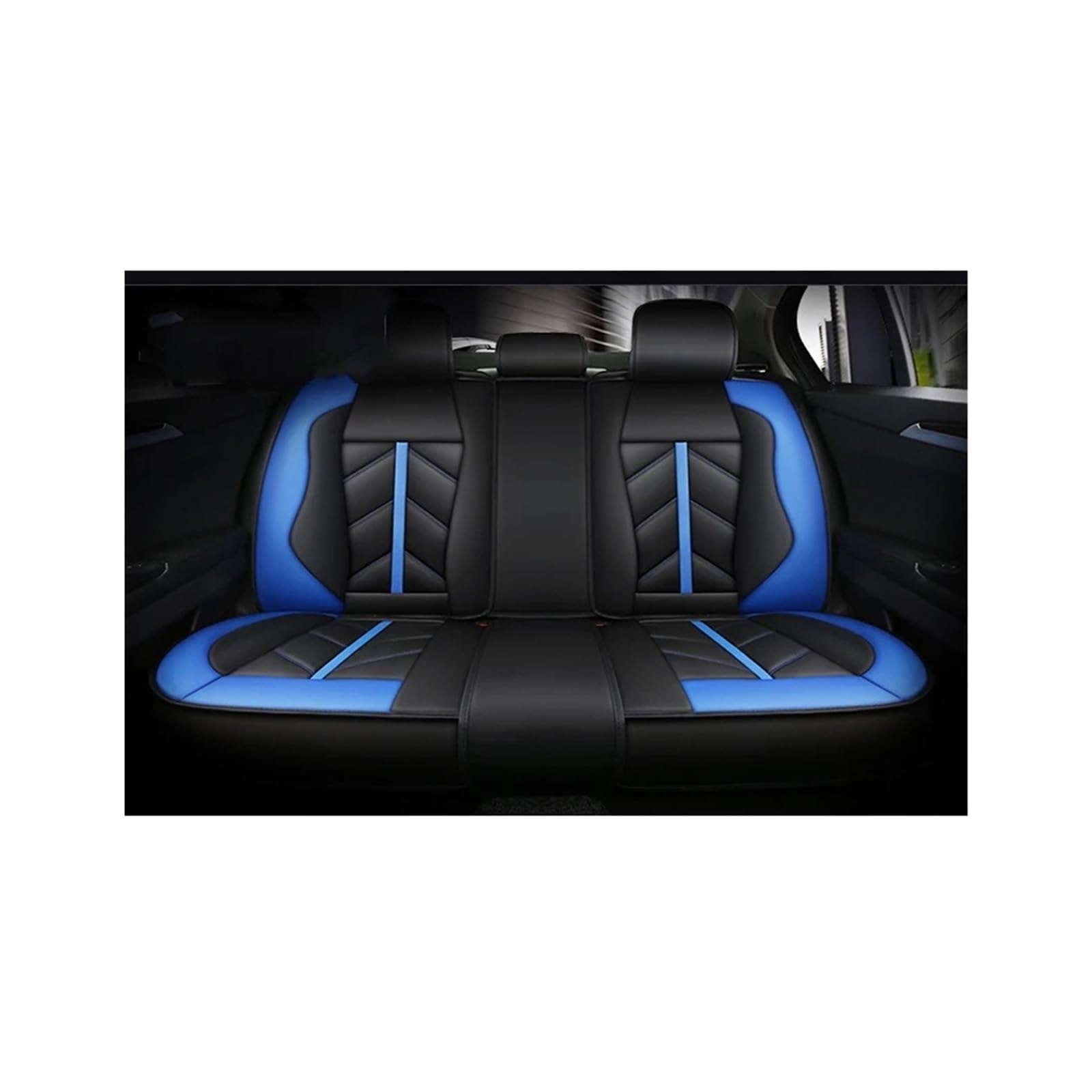 Autositzbezug kompatibel for Kia Sportage Stinger Stonic Spectra NIRO Rio X Line Picanto Cerato 2 Ceed Sorento Optima Soul Zubehör(B Back seat Cover) von SaDity