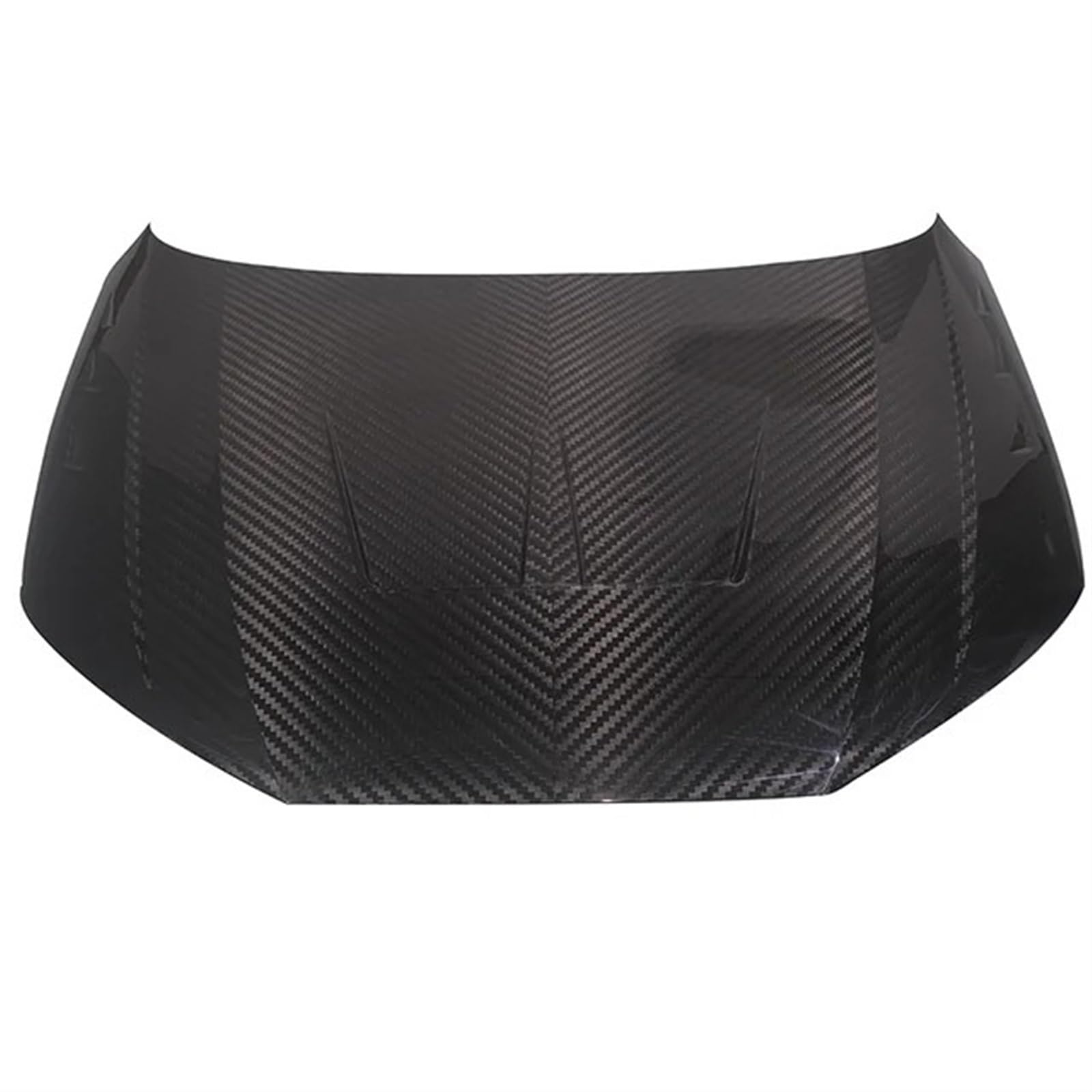 Carbon Fiber Motor Haube Auto Motorhaube Kompatibel for AUDI A4 B9 Sport S4 2017-2019 von SaDity