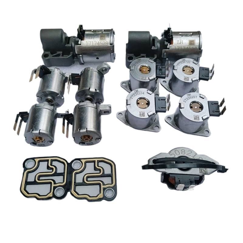 DQ250 02E 6-Speed Transmission Valve Solenoids Kits 02E325025AJ 02E321371E Compatible For A3 Q3 Seat Touran Golf Passat von SaDity