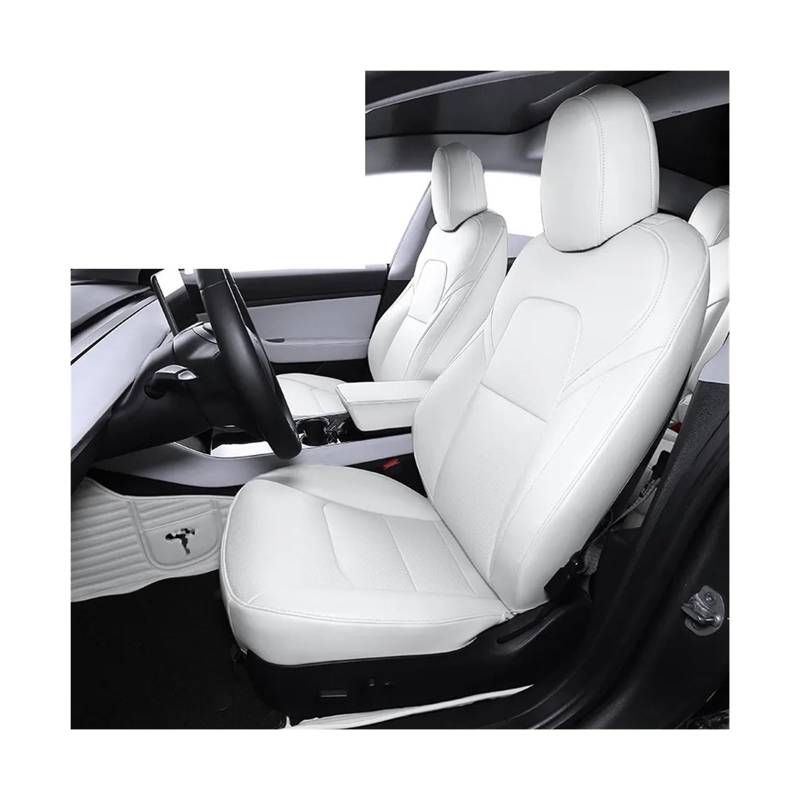 Kompatibel for Tesla Model 3(2024 Model 3,White Color_Half Surround_5 Seats) von SaDity